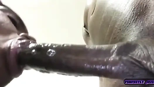 Mükemmel dudaklar-inanılmaz ıslak sakso