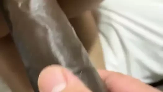 Bbc yapay penis üzerinde sıkı Asya kedi