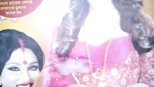 Rituparna ve Raima'nın üzerine tatlım boşalıyor