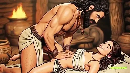 Beklenmedik ormanda romantizm duygusal çizgi film aşk hikayesi