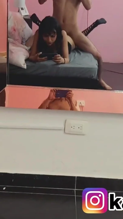 stepsisters gets fucked while playing on cell phone | Clip 2