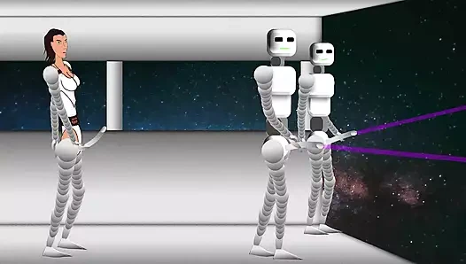 EROTOBOTS Tony Al ve Lora ve boş bir çanta