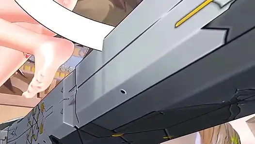 Zenless zone zero - ye shunguang sert seks sahnesi - 3 boyutlu hentai animasyon