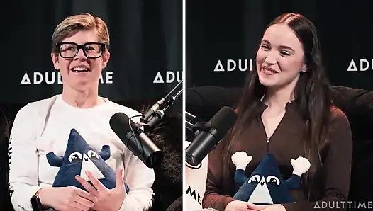 Hazel Moore her zaman tek başına seans sonrası! | Adult Time Podcast