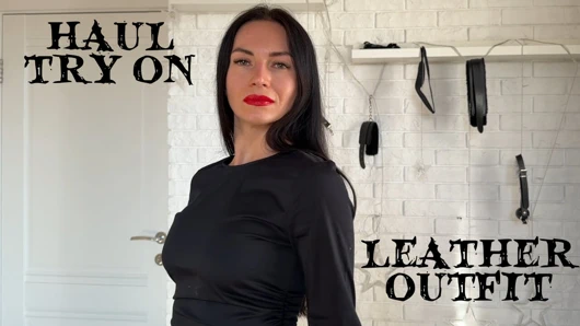 Deri tanrıça denemesi - koyu kadın egemenliği modası