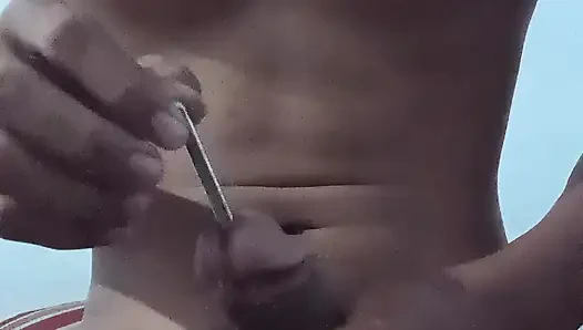 Sidik deliğimi çalıyorum