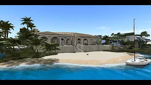 Plaj evi doğum günü