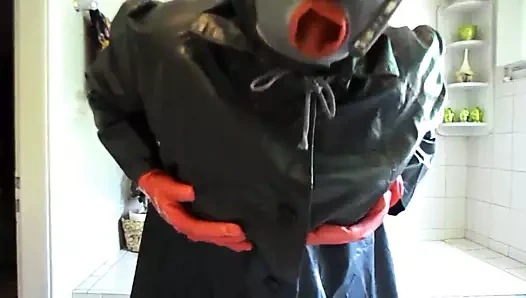 Lateks gaz maskesi emme...