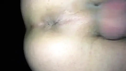 Boşalma esnasında zonklayan Perineum ve göt deliği kasılmaları yakın çekim