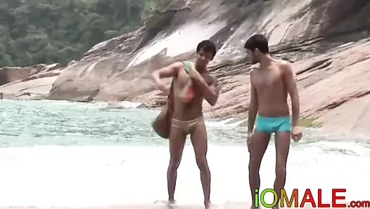 Latino junior ve kaike raw kahrolası sert açık havada