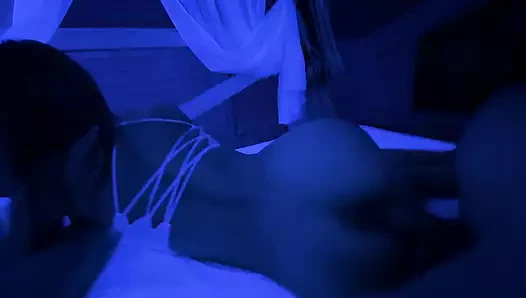 Amına boşalmalı gece seksi