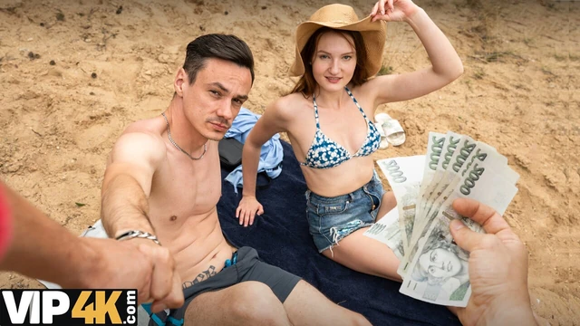 VIP4K. Анальный секс на озере после того, как снял девушку