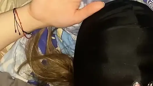 Maske takarak anüsü yalayarak sert
