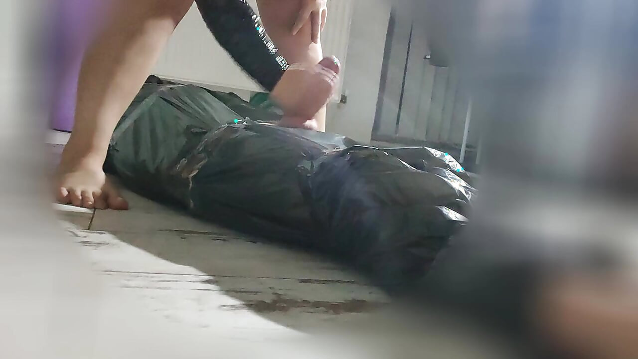 Bağlı ve kocamı siktim