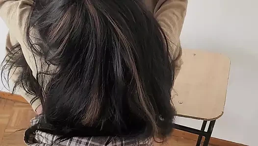 Sınıfta bir öğrenciyle sikişiyor! Fantasy Fulfilled