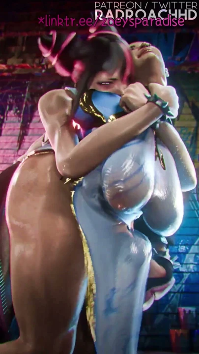 Chun-Li devasa futa siki alıyor