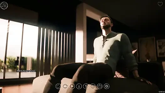 Yedi alem 61 - çadırda atlas ve morwen gecesi seksi. emme ve binme