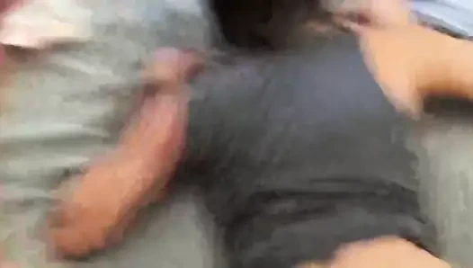 Köpek sırasında saçını çekmek