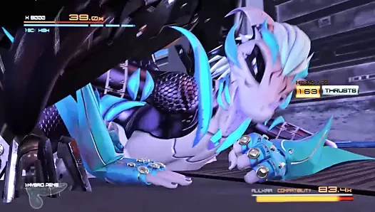 Anthro vs Breeding Machine - Kx2-SFM Metal Gear Fan Edit