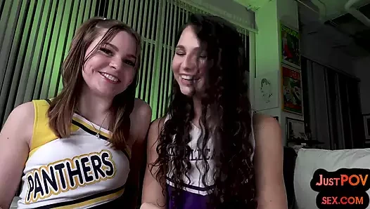 21 yaşındaki ponpon kızlar üçlü grup sekste sikiyor bakış açısı