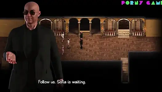 Nadia'nın hazinesi - hazine odasında rimjob (1-3)