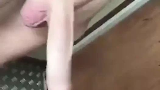 Trucker Mastürbasyon içinde the duş kabini