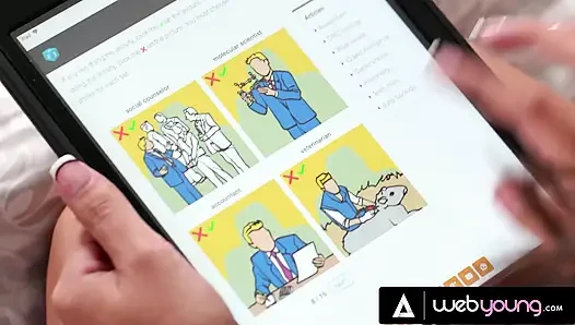 Hüsrana uğramış Maya Kendrick yetenek test sonuçlarından sonra en iyi arkadaşının amlarını öpmeye ve yemeye başlıyor