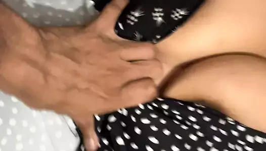 Erkek arkadaşıyla inanılmaz ateşli Hintli Amerikalı ev yapımı bölüm 1