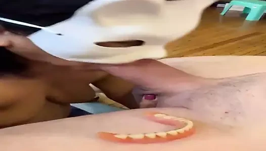 Filipinli emme horoz yutmayı seviyor – gumjob ve bj