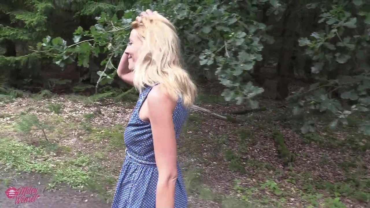 Kinky Blonde Nympho Fucked Right on the Railway Track