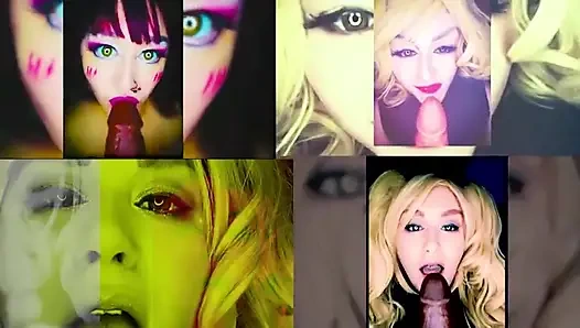 Tanrıça lana ateşli şehvetli dildo emme derlemesi 1