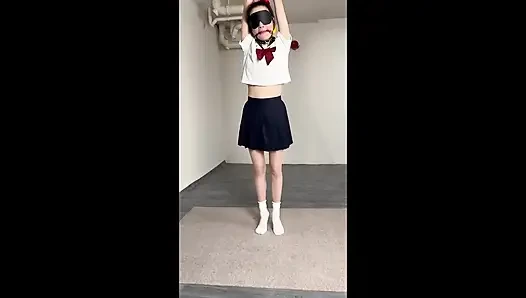 Denizci üniformalı jk+ eğitimi + kırbaçlama