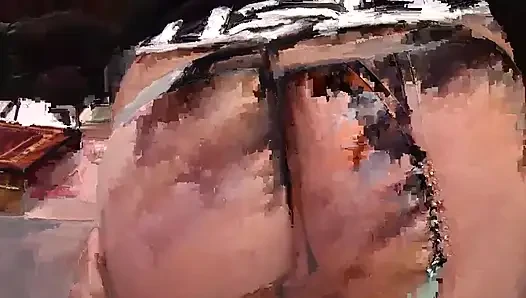 Ofisteki hatunlar sahne-4 iç çamaşırlı sarışın orta yaşlı seksi kadın ofis arkadaşının ırklararası yarağının tadını çıkarıyor