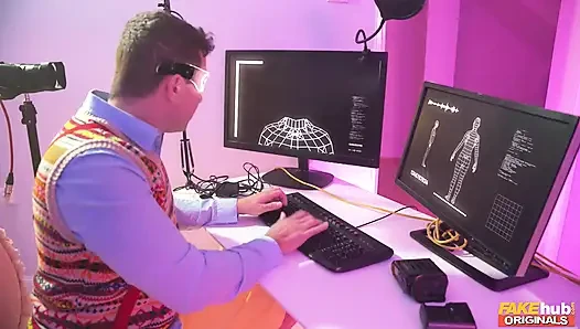 Fakehub Originals - inek Brad Knight mükemmel kadını tasarlıyor ve onu Ukraynalı güzel mia trejsi şeklinde hayata döndüruyor