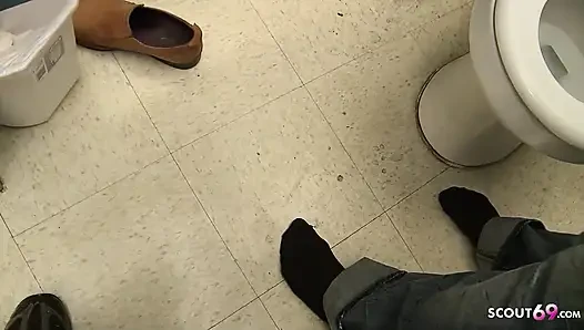 Blonde Skinny Teen Nicole Secretly Fucked on the Roof by Her Step Brother