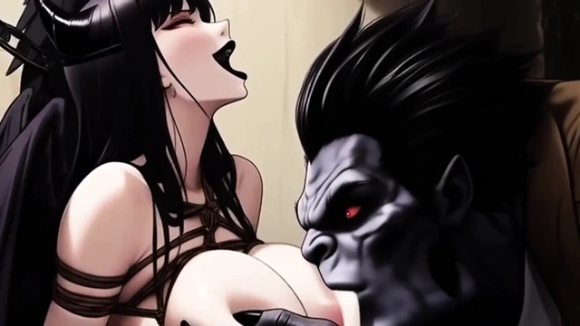 Büyük doğal büyülü sütlü memeler canavarlar tarafından emiliyor