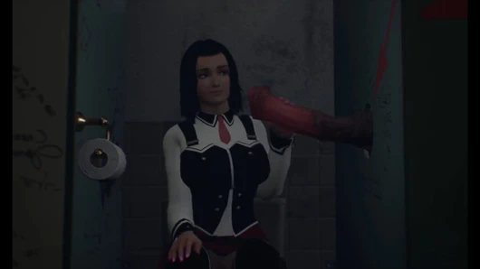 Banyo sürpriz zafer deliği çaldı : 3d porno