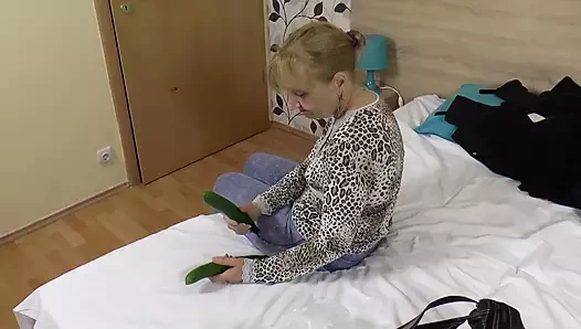 Sex in Germany with slutty cougar with small firm tits and