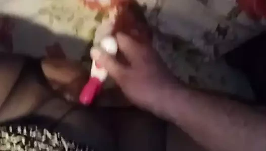 Rus eş külotlu çorap