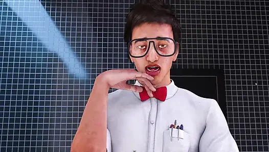 Moda işi #1 - Monica tuvalette iki kez yarak emiyor - porno oyunları, yetişkin oyunları, 3 boyutlu oyun