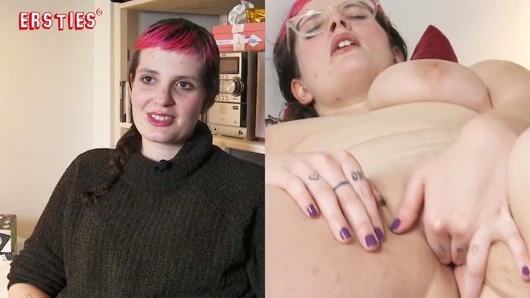 Ersties - esmer klara seksi kıvrımlarına masaj yapıyor