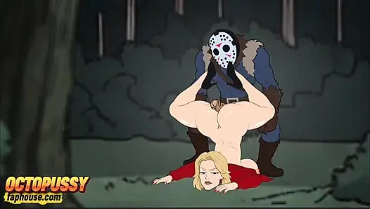 Crystal Lake kampında yaz edepsiz zevki. Ayın 13'ü Cuma. En iyi derleme. Parodisi