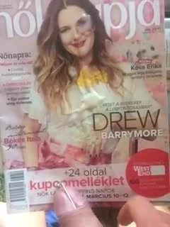 Drew Barrymore boşalıyor nok lapja