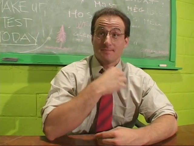 Lusty olive skin student fucks her teacher in class