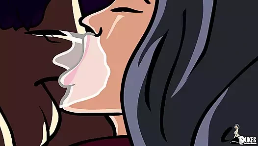 Ateşli Asyalı succubus Marica Hase hayatta kalmak için azgın erkeklerin hayatını emiyor