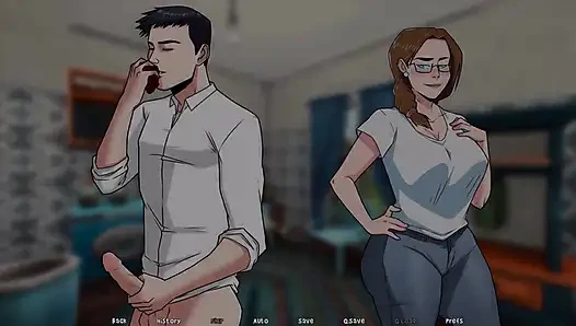 Kötülüğün şafağı: üvey oğul üvey annesinin kirli külotunu defalarca mastürbasyon yapıyor, onu yakaladı bölüm 9