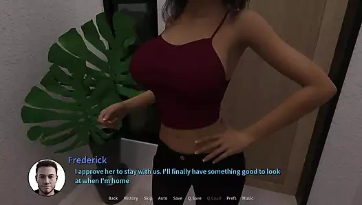 Masumiyet veya para: kız hizmetçi olarak çalışmak için büyük şehre gidiyor - bölüm 1