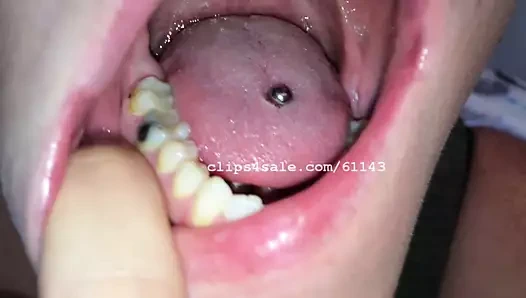 Ağız fetişi - mj ağız video 1