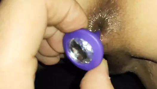 Göte anal tıkaçla seks