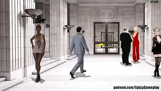 Willy D'nin maceraları: lüks bir otelde gırtlağına kadar alma bölüm 33,34